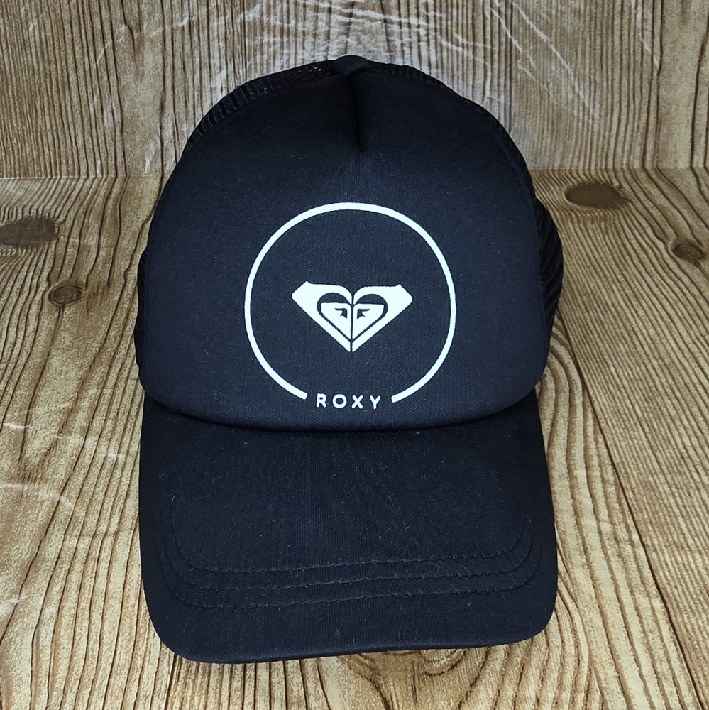 Roxy Truckin Trucker Baseball Snap Back Cap